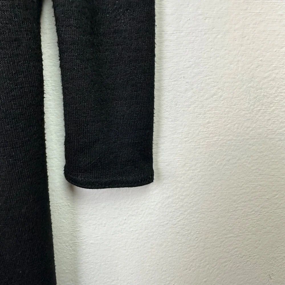 WILFRED Free Aritzia Gail Black V-neck Long Sleeve Tunic Dress XXS - Picture 8 of 9